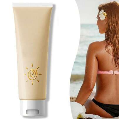 温和的身体美黑乳液，适合日常使用，不刺激皮肤