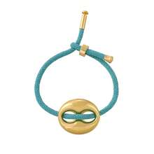 1pc Boho Style Creative Fashion Elegant Minimalist Copper Pig Nose Woven Bracelet, Suitable For Women, Sisters, Couples, Parties Or Graduations, Perfect Gift For Daily Wear, Dates, Parties, Weddings, Holidays. Very Suitable For Summer Beach Vacations, Non-Allergenic, Adjustable Size - Hand Strap - View 14