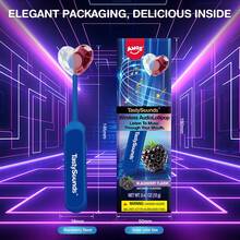 AMOS Tastysounds Sugar Free Music Lollipop Candy Wireless Blue-Tooth Natural Black-Berry Flavors Lollipop Sweets - 莓果 - 查看 3