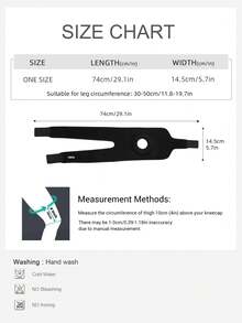 VBOSI 1 Buah Penyangga Lutut Meniskus - Dapat Diatur, Bernapas, dengan Perekat Velcro untuk Stabilisasi Sendi, Unisex - MultiWarna - View 9