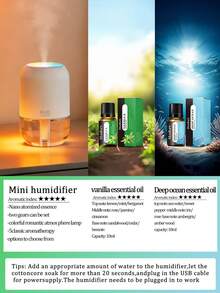 200ml Car Humidifier, 3 Colors, Ultrasonic Atomization (Quiet), 6 Fragrances, LED Light, USB Powered, Auto Shut-Off, Suitable For All Car Models And Locations, Multi-Set Gift Pack - A - View 27