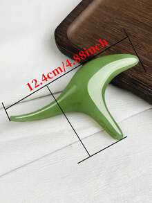 1pc Foot Massage Tool Set, Triangle Massage Bird, Acupoint Massage Rod, Leg & Foot Massage Scraper, Acupoint Percussion Hammer, Gua Sha Tool - Multicolor - View 12