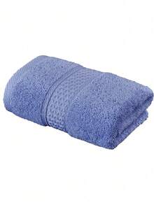 1pc/4pcs Set Of Modern Solid Color Cotton Towels, Super Soft, Highly Absorbent, Quick Drying, Standard Size Face Towels, Lightweight, Non-Shedding, Suitable For Sauna, Durable Bathroom Accessory, Elegant Gift - Multicolor - View 14