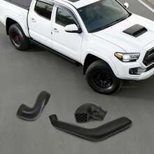 SanBouSi Snorkel Kit For 2005-2015 Toyota Tacoma 4.0L Petrol, Raised Air Intake With Cold-Air Design, PE Rotational Molded Durable Construction, Direct Replacement Right Side Mount For Enhanced Wading Depth - Black - View 2