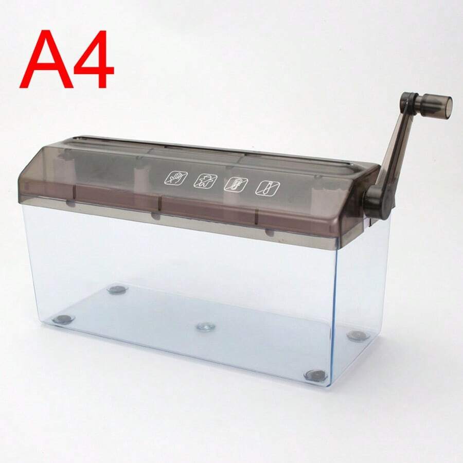 Portable A6 A4 Paper Hand Shredder Manual Straight Cut Home And Office - A4 - View 1