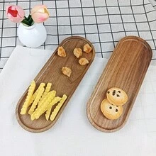 2 Khay gỗ keo, đĩa gỗ tre, thớt đựng thịt nguội và phô mai, đĩa ăn tối, đĩa tráng miệng, đĩa trái cây, bánh mì, món khai vị, rau củ (gỗ keo) - Pallet gỗ keo - Xem 16