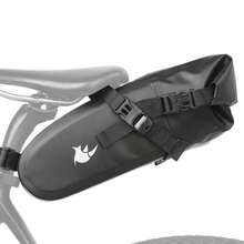 Rhinowalk Fahrrad Satteltasche Wasserdicht 1.5/2.5/5/10/13L Fahrradtasche Sitztasche für Outdoor Fahrräder Mountain bikes Rennräder - Negro - Ver 6