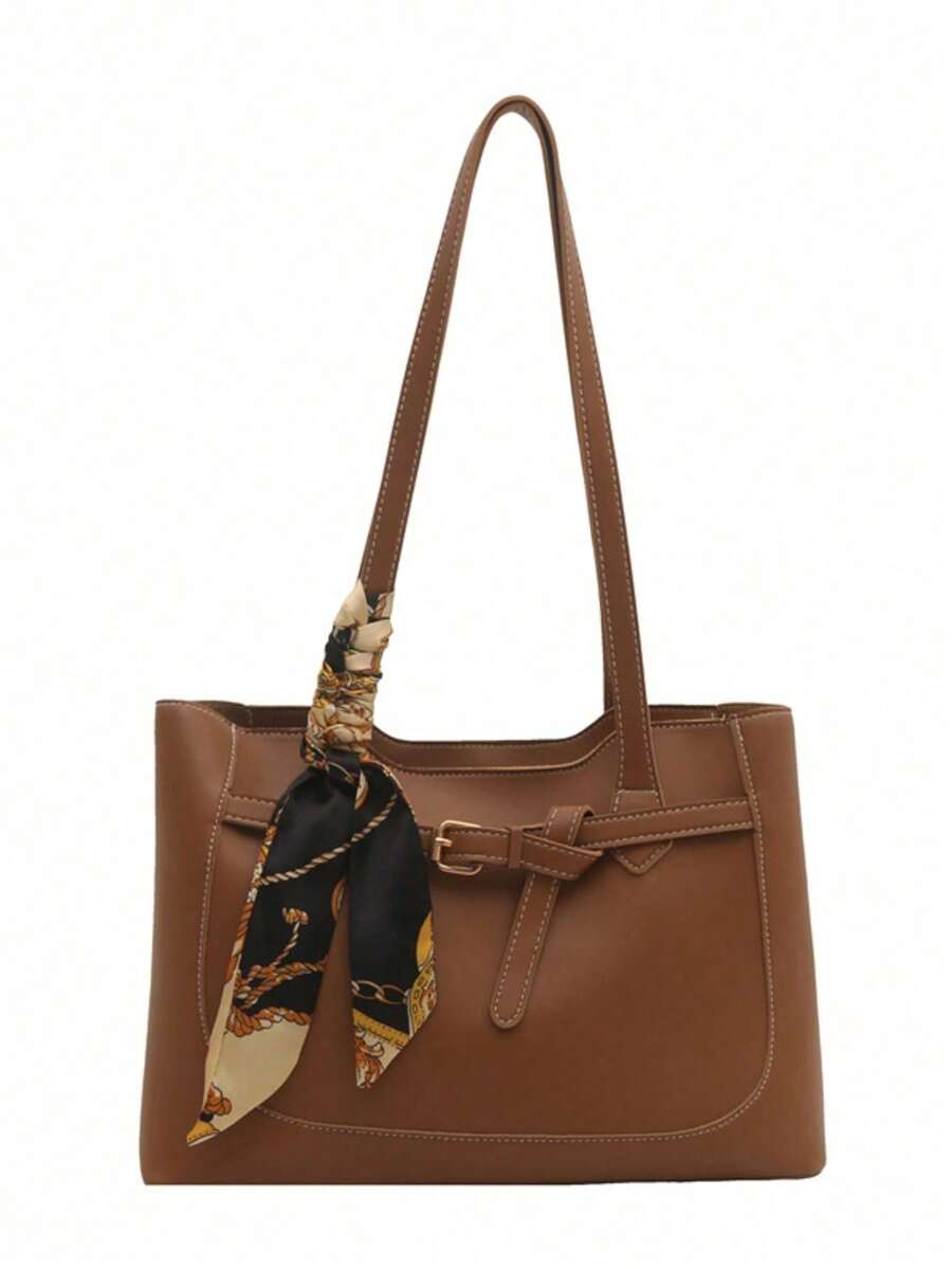 Women Tote Bags - Light Brown - View 1
