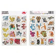 102pcs Italian Brain Rot Stickers, TungTungTungTungTung Sahur Stickers, Funny Creative Abstract Stickers - A - View 2