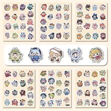 103 piezas Pegatinas creativas y lindas para decorar diarios, cuadernos papelería manualidades libro de sticker estikers - A - Ver 6