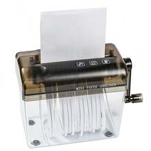 Portable A6 A4 Paper Hand Shredder Manual Straight Cut Home And Office - A6 - View 7