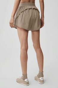 Alo Yoga Alo Match Point Short True To Size Women's Gravel W6334r - 淺灰色 - 查看 3
