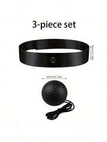 Head-Mounted Boxing Reflex Ball, Suitable For Boxing Reflex And Speed Training - Black - View 15