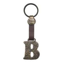 Metal Keychain With Engraved Initial And  Calendar - Handmade Gift Of Mexican Heritage - 字母 B - 查看 8