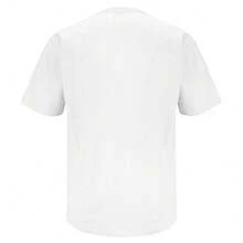 T-shirt med grafisk design i tidningsomslag, hiphop-stil. - Vitt - Visa 8