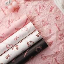 SANRIO 10张装礼品包装纸套装，适用于生日派对收纳、节日装饰、礼品袋、生日派对、花卉装饰、彩色薄纸大包装、节日礼物、生日礼物、派对礼品包装 - 10pcs - 查看 4