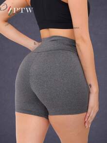 Kit 2 Shorts Legging Feminino Curto Cintura Alta Academia Esportivo - Multicolorido - Visão 10