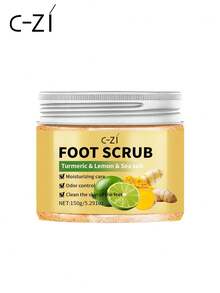 CI-ZI Exfoliante de pies de cúrcuma, elimina suavemente los callos, nutre profundamente, hidrata, deja la piel suave y radiante - Honey - Ver 9