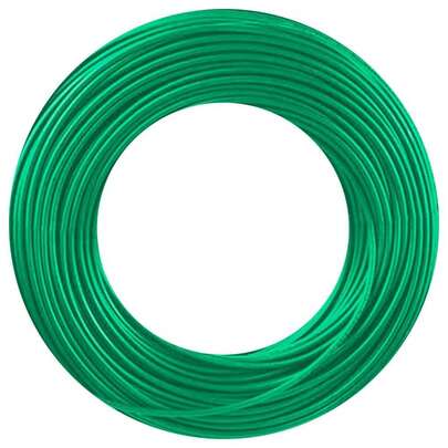 IUSA GROUP Cable THHW-LS Calibre 10 AWG Verde 50 m 600V CE RoHS Resistente a Calor, Humedad y Flama para Conduit y Ductos, IUSA