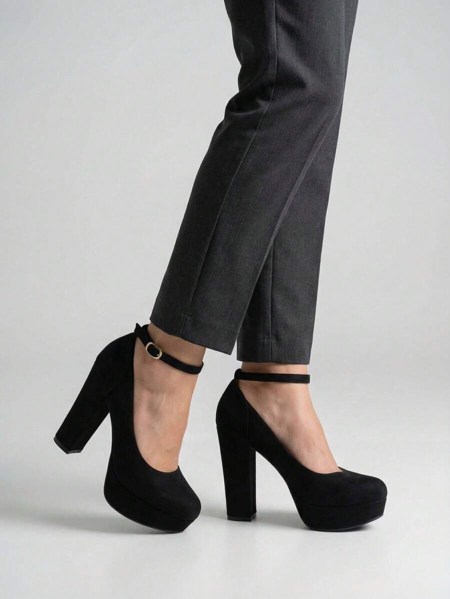 Women Heeled Sandals - màu đen - Xem 1