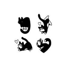 Y586 Juice Cat 4 Stickers J