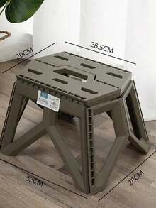 Foldable Stool, Portable Plastic Small Bench For Home, Outdoor Fishing Camping, Folding Stool - Multicolor - View 16