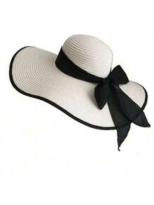Women Straw Hat - Beige - View 7