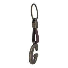 Metal Keychain With Engraved Initial And  Calendar - Handmade Gift Of Mexican Heritage - Letter G - View 2