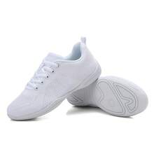 White Cheer Shoes For Women, Suitable For Jumping, Tumbling, Aerobic, Fitness, Dance Training - White - View 5
