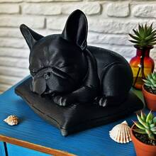 1个3D打印可爱睡姿斗牛犬雕像毛绒抱枕，专为爱狗人士设计。适用于室内/室外、家居装饰、办公桌、主题派对、汽车装饰，以及作为圣诞节、万圣节、感恩节和其他节日礼物（收藏摆件）。 - 1PCS - 查看 6