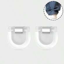 6pcs Seamless Crotch Clips - Adjustable Non-Slip Fixation Clips Suitable For Jeans, Wide-Leg Pants And Fabric Decoration - Durable Plastic Clips Firmly Fixed, Random Colors - Multicolor - View 2
