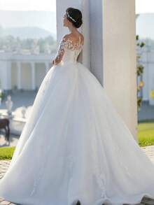 Wedding Dresses - 白色 - 查看 2