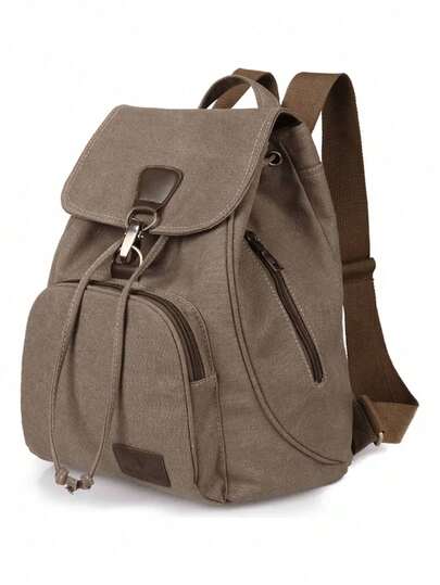 Mochila Escolar Antirrobo Para Mujer Mochila De Lona Impermeable Se Adapta Una Laptop De 13 Pulgadas