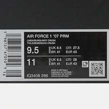 Nike Giày thể thao nam AIR FORCE 1 '07 PRM, kiểu dáng cổ thấp, mã sản phẩm IQ3408-286 - Rỉ Nâu - Xem 6