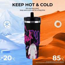 30oz  Park Stanley Style Tumbler Wrapped Graffiti SGRHO Mug - trắng - Xem 1