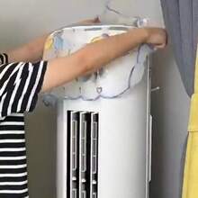 1 chiếc, Tấm che bụi máy lạnh dạng đứng hình tròn, Tấm che đa năng, Tấm che máy lạnh dạng đứng cho phòng khách, Tấm che bụi máy lạnh đa chức năng - tròn - Xem 9