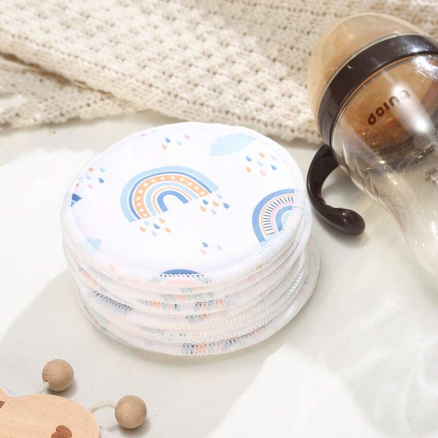 有机哺乳垫 - 可水洗哺乳垫、哺乳文胸垫、可重复使用的哺乳文胸专用乳垫、孕妇哺乳文胸垫