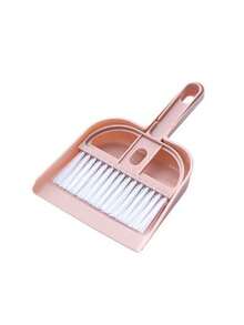 Mini Desktop Dustpan And Broom Set, Student Dorm Desk Computer Keyboard Cleaning Small Broom And Dustpan - Mini - View 4