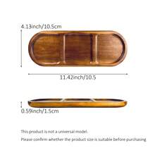 2 Khay gỗ keo, đĩa gỗ tre, thớt đựng thịt nguội và phô mai, đĩa ăn tối, đĩa tráng miệng, đĩa trái cây, bánh mì, món khai vị, rau củ (gỗ keo) - Pallet gỗ keo - Xem 19