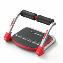MERACH Ab Machine For Home Gym, Adjustable Ab Trainer With 3 Resistance Levels, Sit Up Exercise Equipment For Core Workout, Automatic Rebound Ab Crunch Machine, Ab Workout Equipment For Stomach - Red - View 8