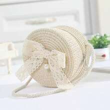 1 Túi đeo chéo kiểu đồng quê dễ thương và tươi tắn với nơ đan - Cây cung - Xem 4