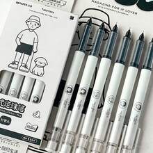 INS风格高品质速干中性笔，适用于考试和作业。TacoTaco液体墨水走珠笔，办公学习文具。 - 長方形 - 查看 10