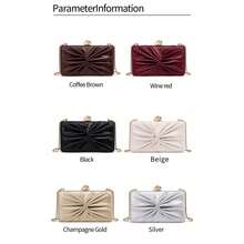 Women Clutches - Chocolate Brown - View 3