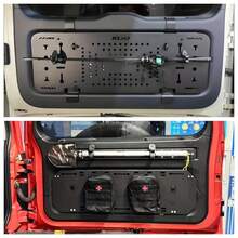 2pcs Quick Release Clamps, Made Of Synthetic Rubber, Suitable For Securing Tools And Equipment On Off-Road Vehicles, ATVs, Trucks And Other Vehicles. Can Be Used As Tool Storage Clips, Outdoor Shovel Holders, Tool Racks, Camping Gear Fasteners - Fixed Bracket - View 5