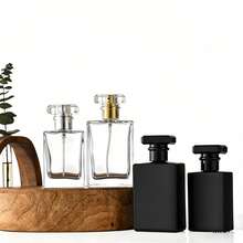 1pc Refillable Glass Perfume Spray Bottle - 30ml/50ml Fine Mist Sprayer, Leak-Proof Portable For Travel And Cosmetic Samples - Bottle - View 5