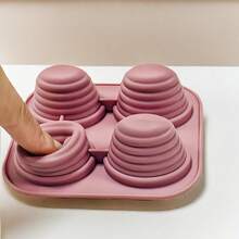 Molde de helado de 100% silicona, material de silicona de textura suave que protege las encías delicadas, fácil de agarrar, para adultos y niños - Multicolor - Ver 5