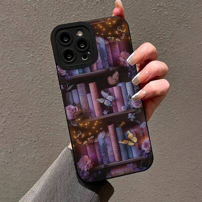 Ốp điện thoại chống rơi, đục lỗ chính xác, hình bướm màu tím, tương thích với iPhone 17pro/17Air/17/17promax/16/11/16pro/16plus/16promax/16e/15Promax/13/14/12/XS/XR/7G/8P, tương thích với Samsung Galaxy S25/S25PLUS/S25 Ultra/A16/A36/A26/A56/A50/A12/A32/A52/A72/A51/A21S/A13/A14/S24/S24PLUS/S24Ultra, S22/A52/A53/A54/A55S23/Tương thích với 11/12Pro/12/12X/13Pro/14Pro/15Pro/, Tương thích với Ốp bảo vệ điện thoại chống rơi cho Note 10/9/Note9/12c/Note11pro/Note8Pro