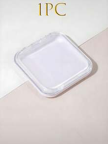 1/30 piezas Caja de almacenamiento y exhibición portátil para salón de uñas, caja de almacenamiento de uñas plegable y transparente de 3 capas y 3 pliegues a prueba de polvo, adecuada para uñas, pendientes, anillos y diversos pequeños artículos de joyería, con cinta adhesiva, caja de almacenamiento de arte de uñas, caja de almacenamiento de joyas plegable, caja de almacenamiento de arte de uñas transparente y portátil, puede almacenar uñas, mejor regalo para el almacenamiento de arte de uñas - Multicolor - Ver 15