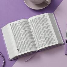 RVR60 Neoclassical Bible, Lilac, Silver Edges, Compact Size, Large Print, Imitation Leather - 單本 - 查看 6