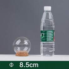 1 chiếc mái vòm thủy tinh trong suốt kèm đế gỗ tự nhiên, mái vòm trưng bày/vỏ trang trí/vật trang trí chống bụi, thích hợp để trang trí bàn trong phòng khách và phòng ngủ, phong cách Scandinavia và tối giản. - Nhiều màu - Xem 19